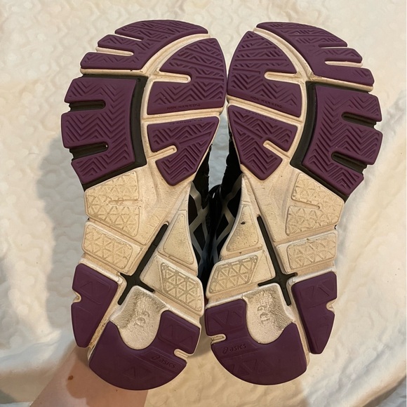 ASICS Gel Craze TR Running Shoe Training Women’s Size 8 Black Purple Gym Workout - Picture 10 of 10